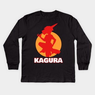 Kagura Yato Kids Long Sleeve T-Shirt